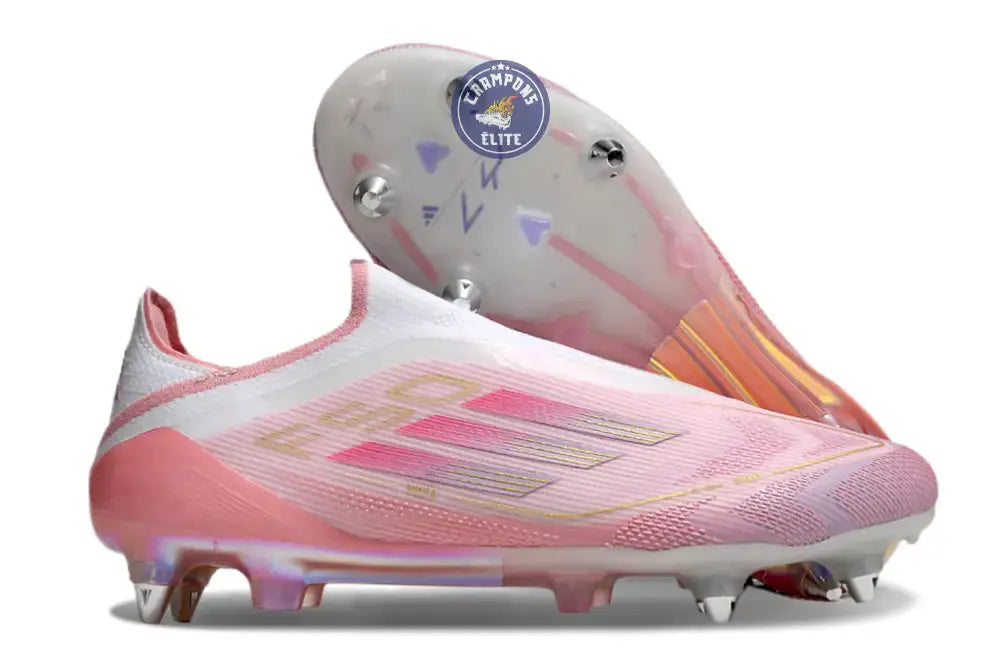 Image of F50 Elite Laceless SG Lamine Yamal 304 - Rose clair/Purple Glow/Lite Pink ÉDITION LIMITÉE