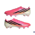 Adidas F50 Hyperfast Elite FG - Solar Turbo/Noir/Doré - Crampons Elite