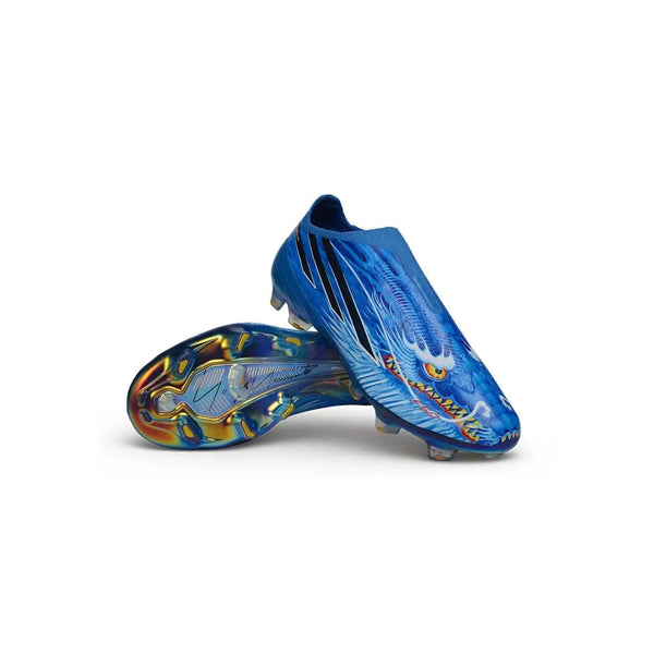 Adidas F50 Hyperfast Elite Laceless FG x Y-3 - Bleu/Noir