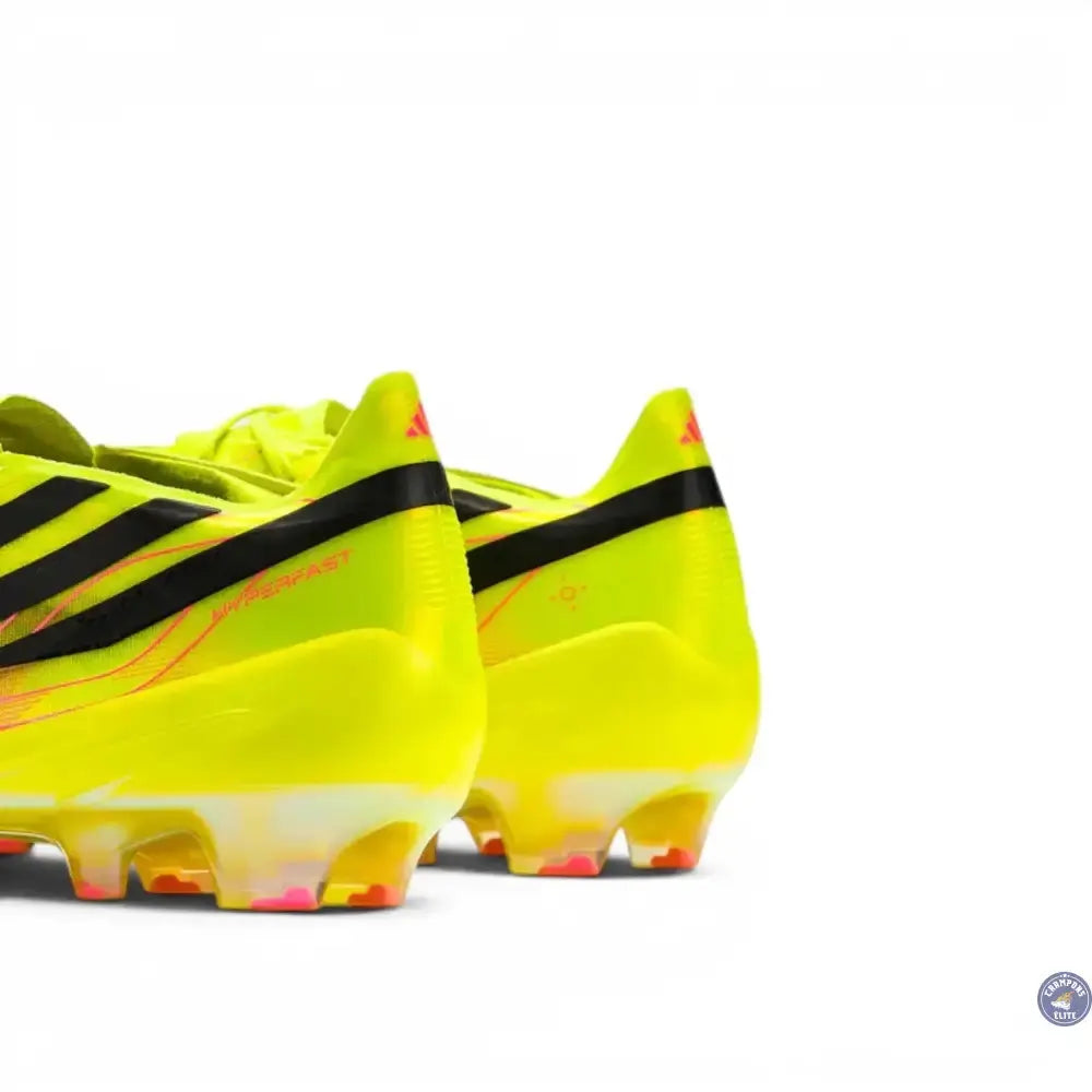 Image of Adidas F50 Hyperfast Evo FG Too Light - Jaune/Noir/Solar Turquoise ÉDITION LIMITÉE