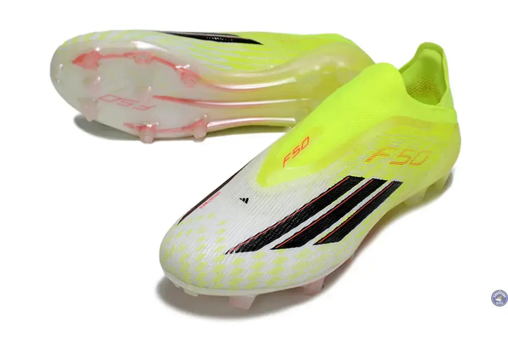 F50 LACELESS ELITE FG BORN FOR GOALS - JAUNE/NOIR/LUCID RED