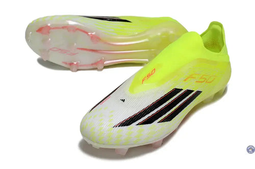 F50 LACELESS ELITE FG BORN FOR GOALS - JAUNE/NOIR/LUCID RED