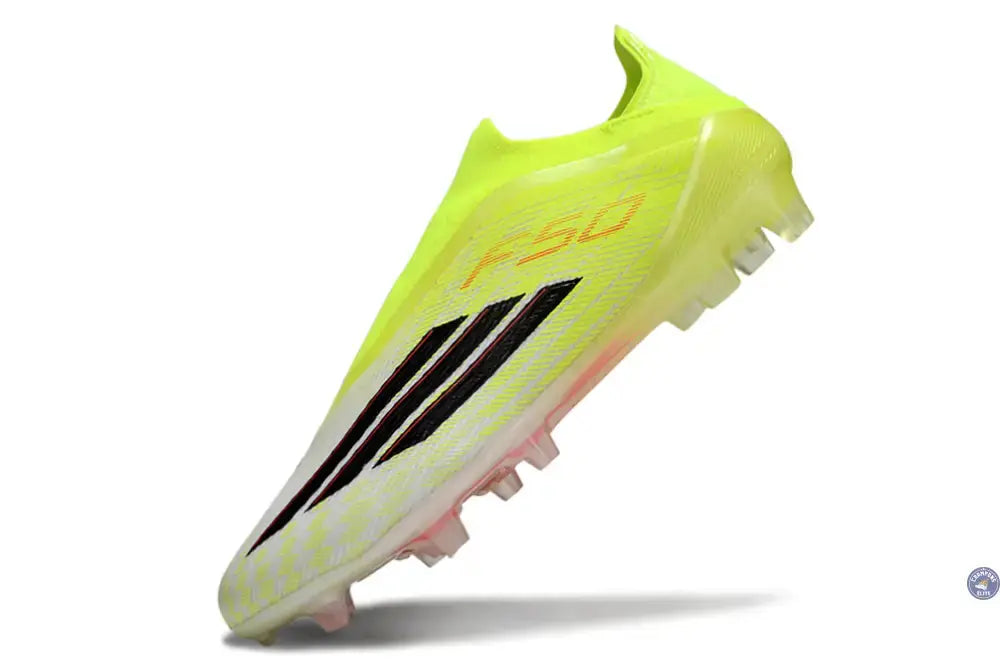 F50 LACELESS ELITE FG BORN FOR GOALS - JAUNE/NOIR/LUCID RED