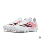 Adidas F50 Laceless Elite FG Lamine Yamal Heartbreaker - Blanc/Rose