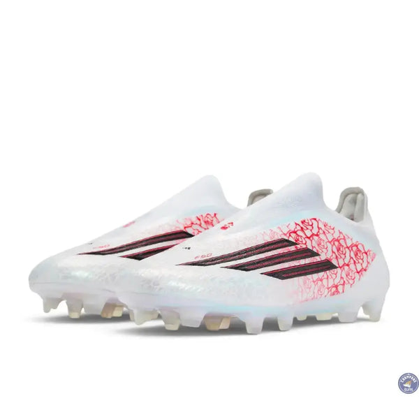 Adidas F50 Laceless Elite FG Lamine Yamal Heartbreaker - Blanc/Rose