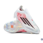 Adidas F50 Laceless Elite FG Lamine Yamal Heartbreaker - Blanc/Rose