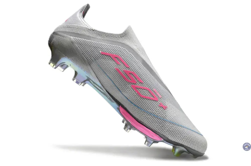 Image of F50 + Laceless FG Concept Gris/Rose/Jaune