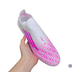 F50 Laceless SPARKFUSION ELITE FG/AG TRINITY - BLANC/ROSE