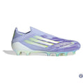 F50 Laceless Sparkfusion Elite Low Cut Laceless FG Radiant Blaze - Violet Tone/Vert/Violet