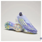 F50 Laceless Sparkfusion Elite Low Cut Laceless FG Radiant Blaze - Violet Tone/Vert/Violet