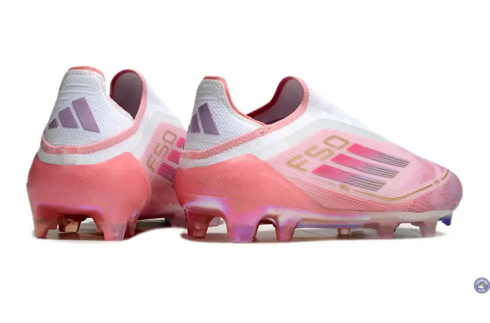 F50 Lamine Yamal Laceless FG Rose/Blanc