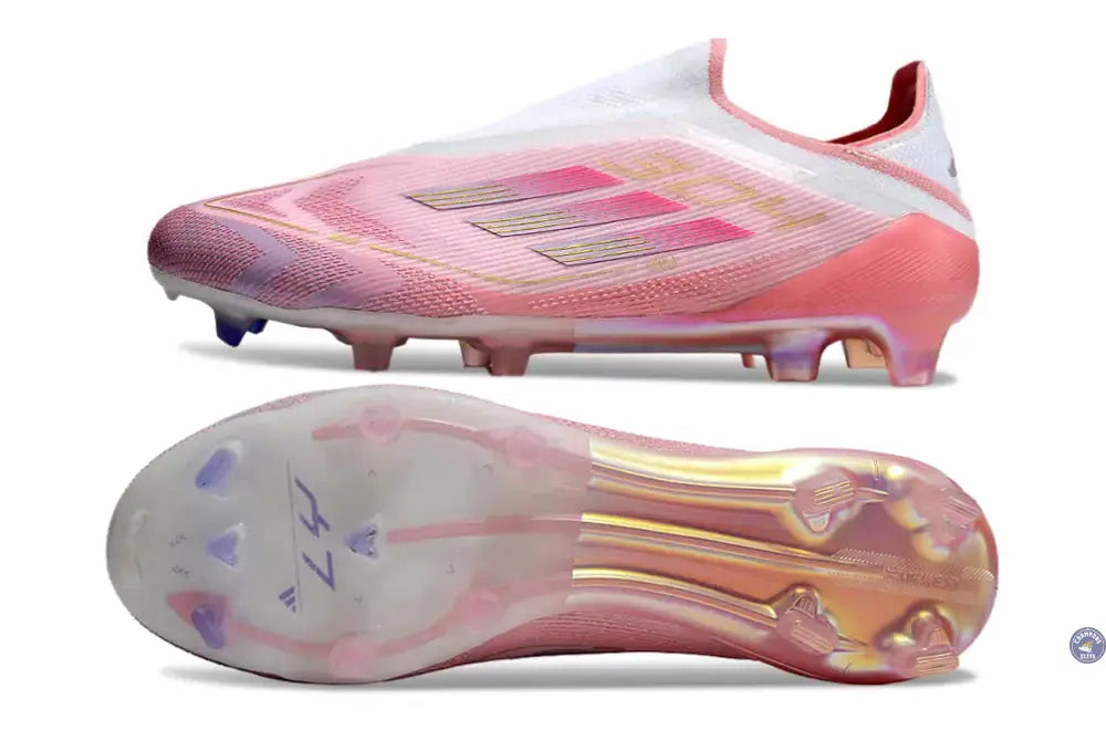 F50 Lamine Yamal Laceless FG Rose/Blanc