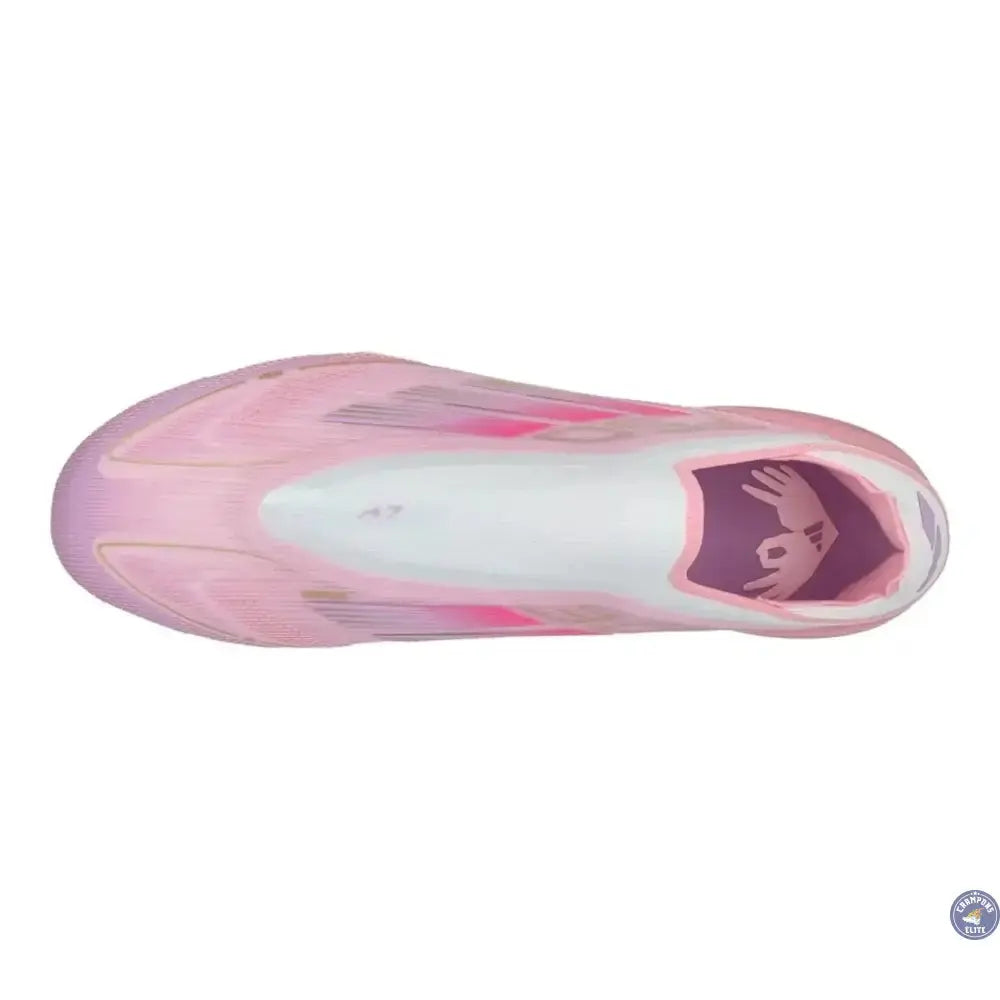 Image of Adidas F50 Lamine Yamal Laceless FG - Rose/Blanc