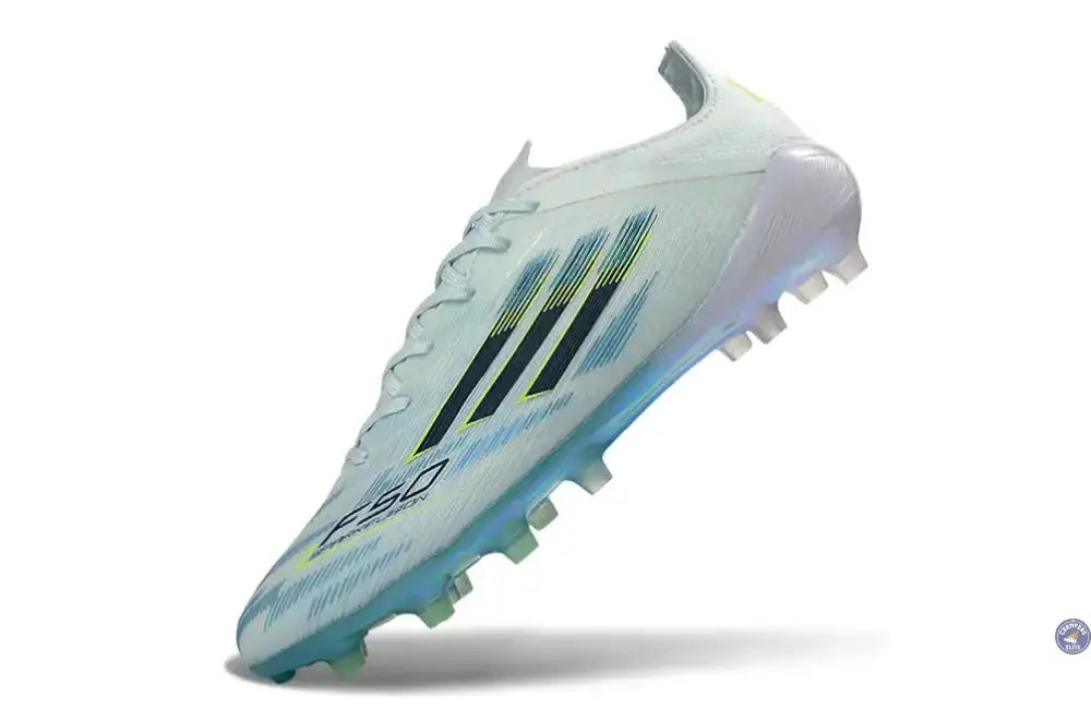 F50 Sparkfusion League Low Cut Lacets FG Ice Cold Precision - Almond Blue/Dune Pearl/Jaune Hi-Res