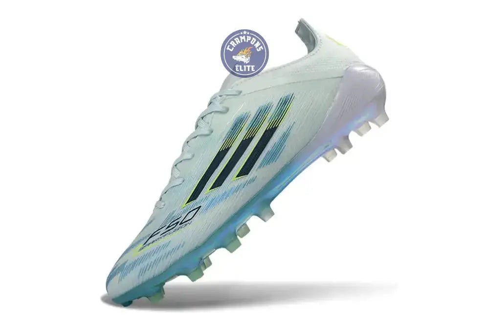 F50 Sparkfusion League Low Cut Lacets FG Ice Cold Precision - Almond Blue/Dune Pearl/Jaune Hi-Res