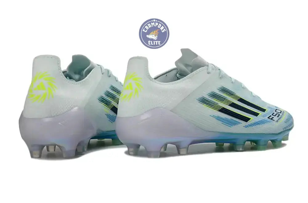 F50 Sparkfusion League Low Cut Lacets FG Ice Cold Precision - Almond Blue/Dune Pearl/Jaune Hi-Res