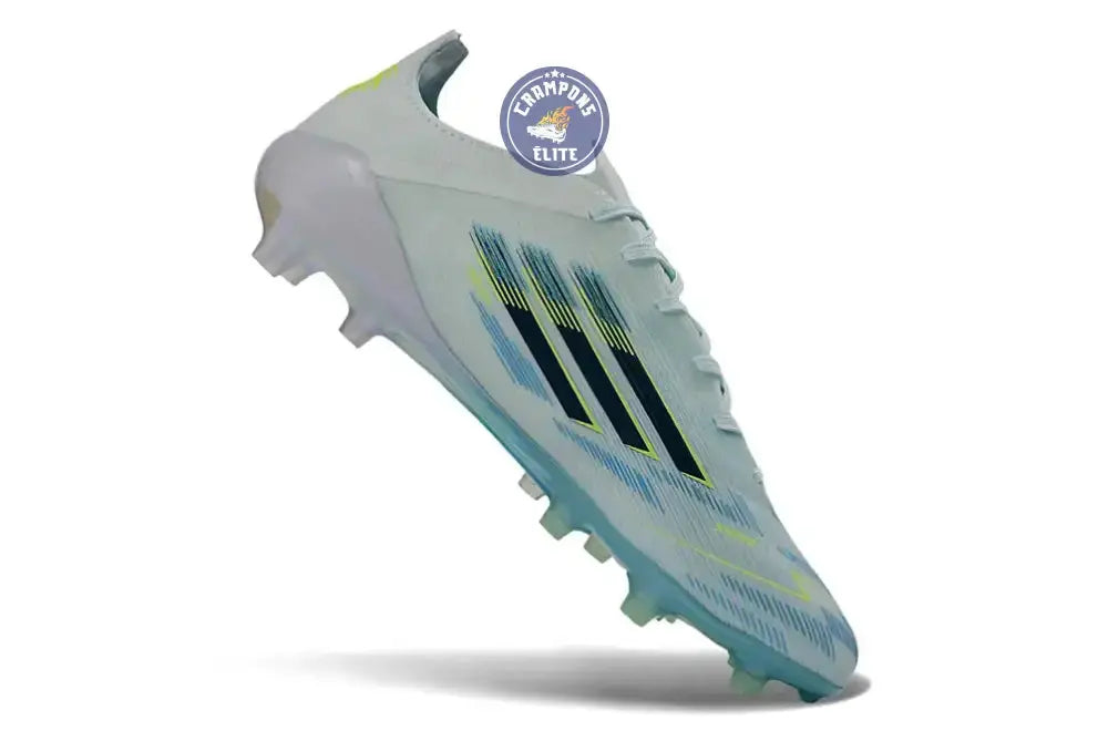 F50 Sparkfusion League Low Cut Lacets FG Ice Cold Precision - Almond Blue/Dune Pearl/Jaune Hi-Res