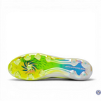 F50 Sparkfusion Low Cut Lacets FG - Blanc/Jaune Fluo