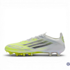 F50 Sparkfusion Low Cut Lacets FG - Blanc/Jaune Fluo