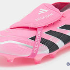 Predator 25 Elite Fold-over Tongue FG Beckham - Rose/Bleu/Noir/Argent