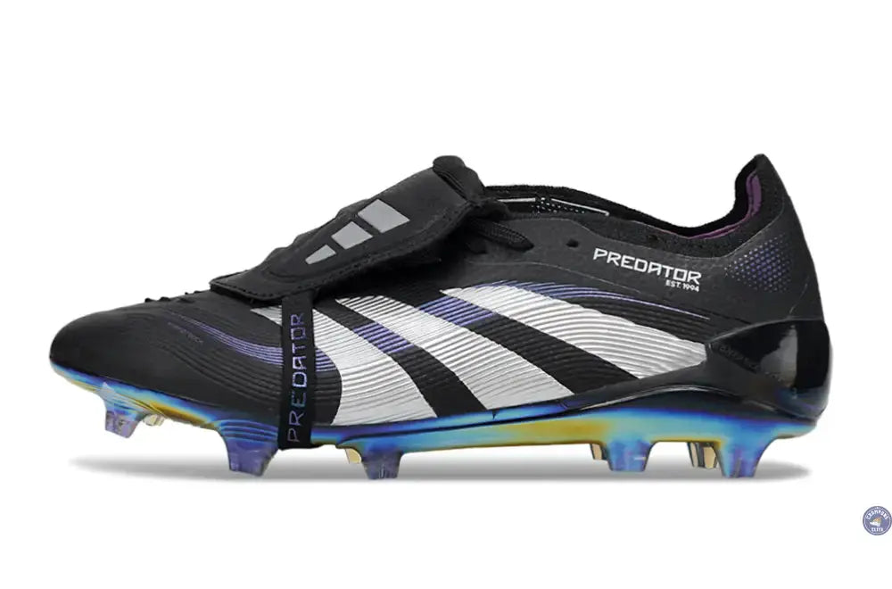 Predator 25 Fold-over Tongue FG - Noir/Violet/Multicolor