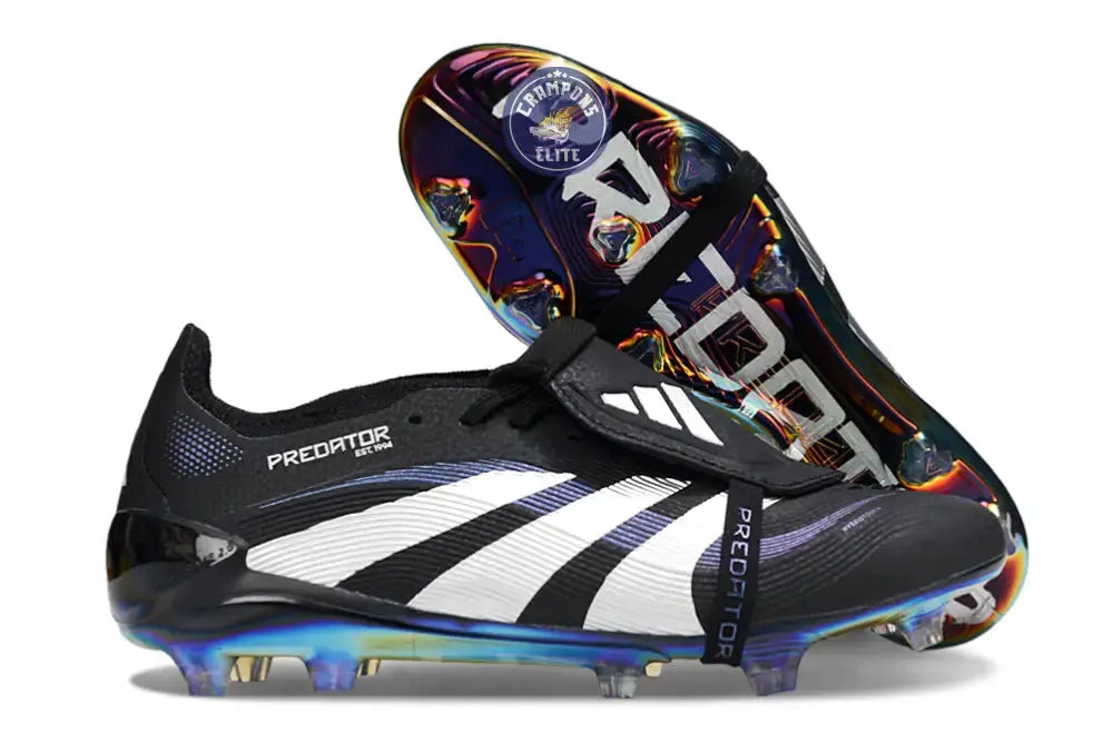 Predator 25 Fold-over Tongue FG - Noir/Violet/Multicolor