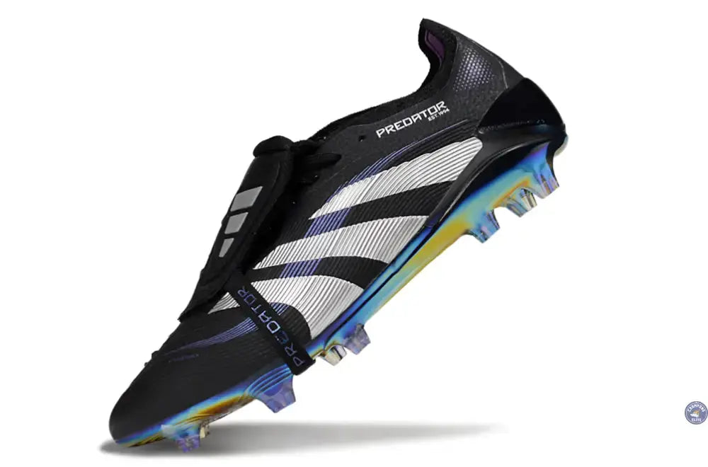 Image of Predator 25 Fold-over Tongue FG - Noir/Violet/Multicolor