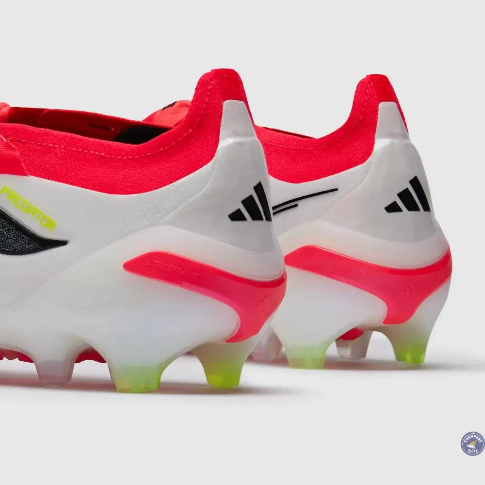 Image of PREDATOR 26 ELITE FOLD-OVER TONGUE FG BORN FOR GOALS - LUCID RED/NOIR/BLANC