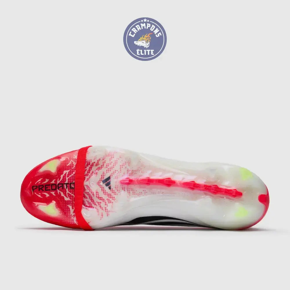 PREDATOR 26 ELITE FOLD-OVER TONGUE FG BORN FOR GOALS - LUCID RED/NOIR/BLANC