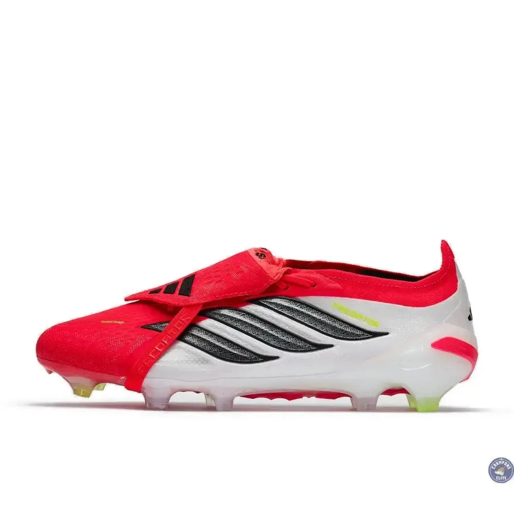 Adidas Predator 26 Elite Fold-over Tongue FG Born For Goals - Rouge/Noir/Blanc
