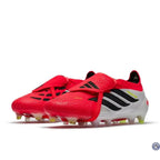 Adidas Predator 26 Elite Fold-over Tongue FG Born For Goals - Rouge/Noir/Blanc