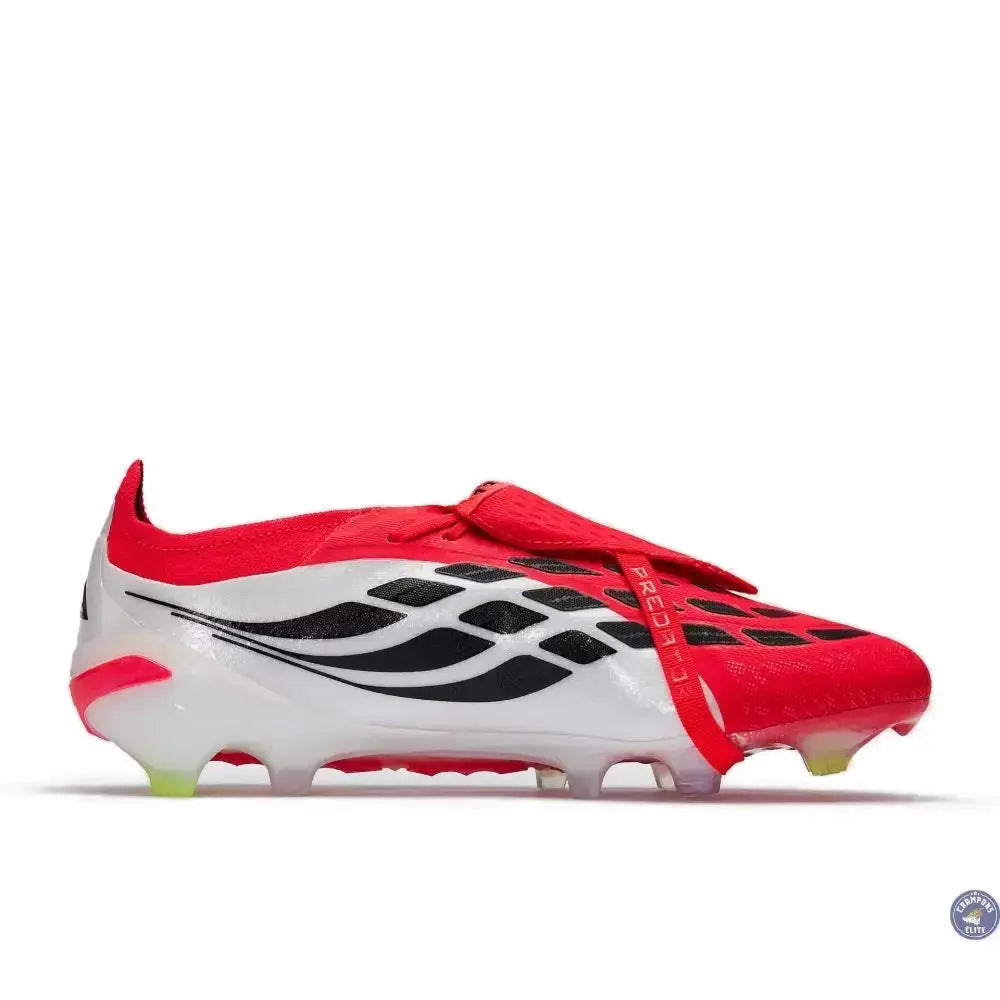 Adidas Predator 26 Elite Fold-over Tongue FG Born For Goals - Rouge/Noir/Blanc