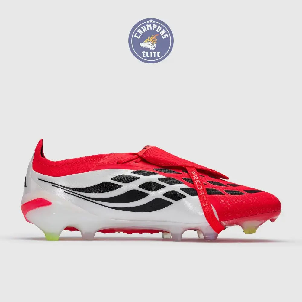 PREDATOR 26 ELITE FOLD-OVER TONGUE FG BORN FOR GOALS - LUCID RED/NOIR/BLANC