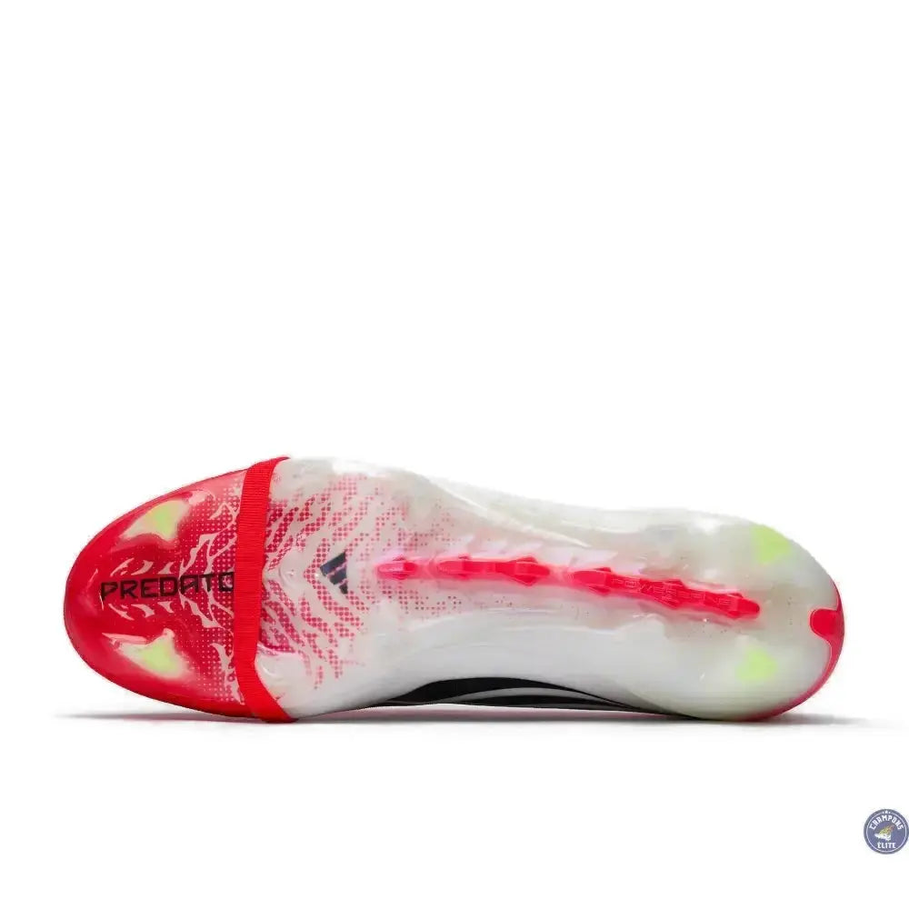 Adidas Predator 26 Elite Fold-over Tongue FG Born For Goals - Rouge/Noir/Blanc