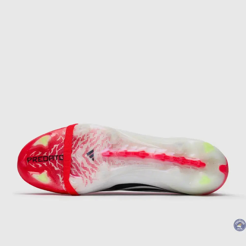 PREDATOR 26 ELITE FOLD-OVER TONGUE FG BORN FOR GOALS - LUCID RED/NOIR/BLANC