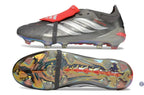 PREDATOR 26 ELITE FOLD-OVER TONGUE FG - GRIS/ROUGE/BLANC
