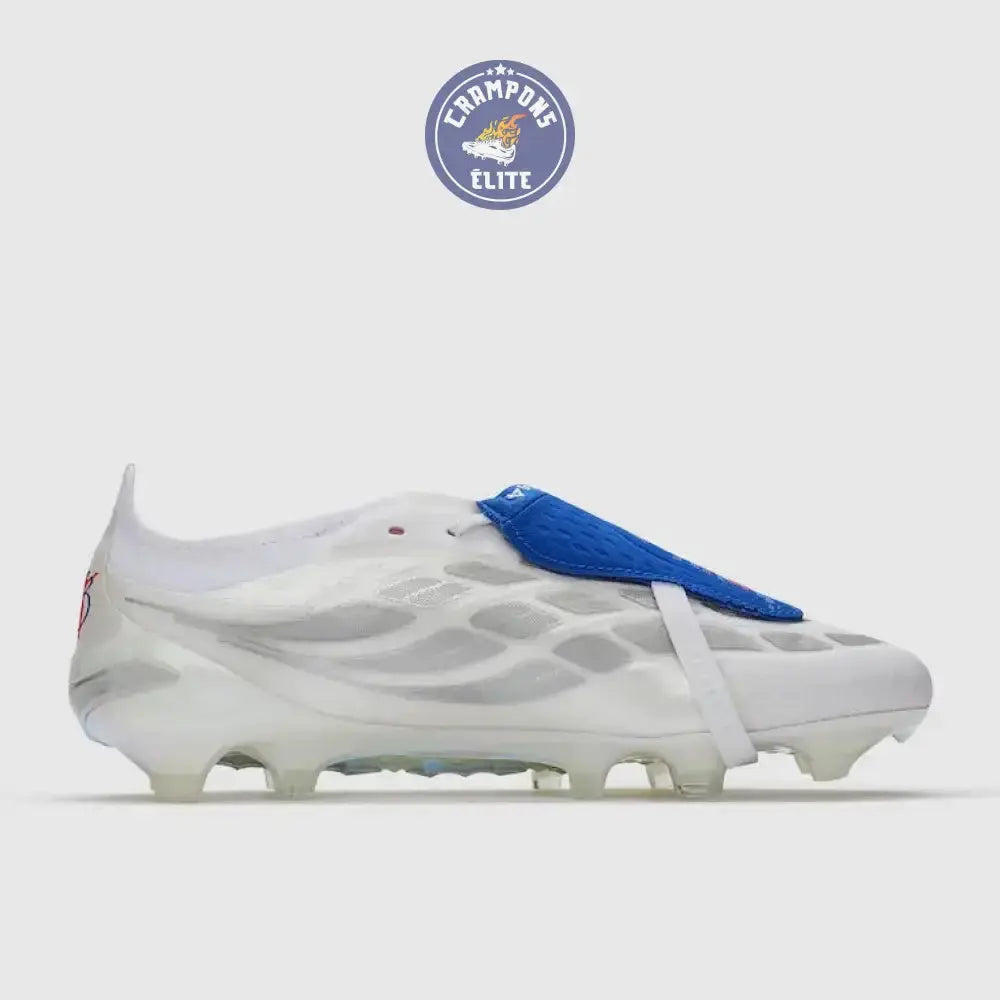 Image of PREDATOR 26 ELITE FOLD-OVER TONGUE FG JUDE BELLINGHAM - BLANC/BLEU/ROUGE