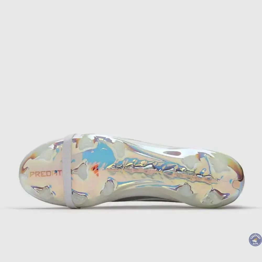 Image of PREDATOR 26 ELITE FOLD-OVER TONGUE FG JUDE BELLINGHAM - BLANC/BLEU/ROUGE
