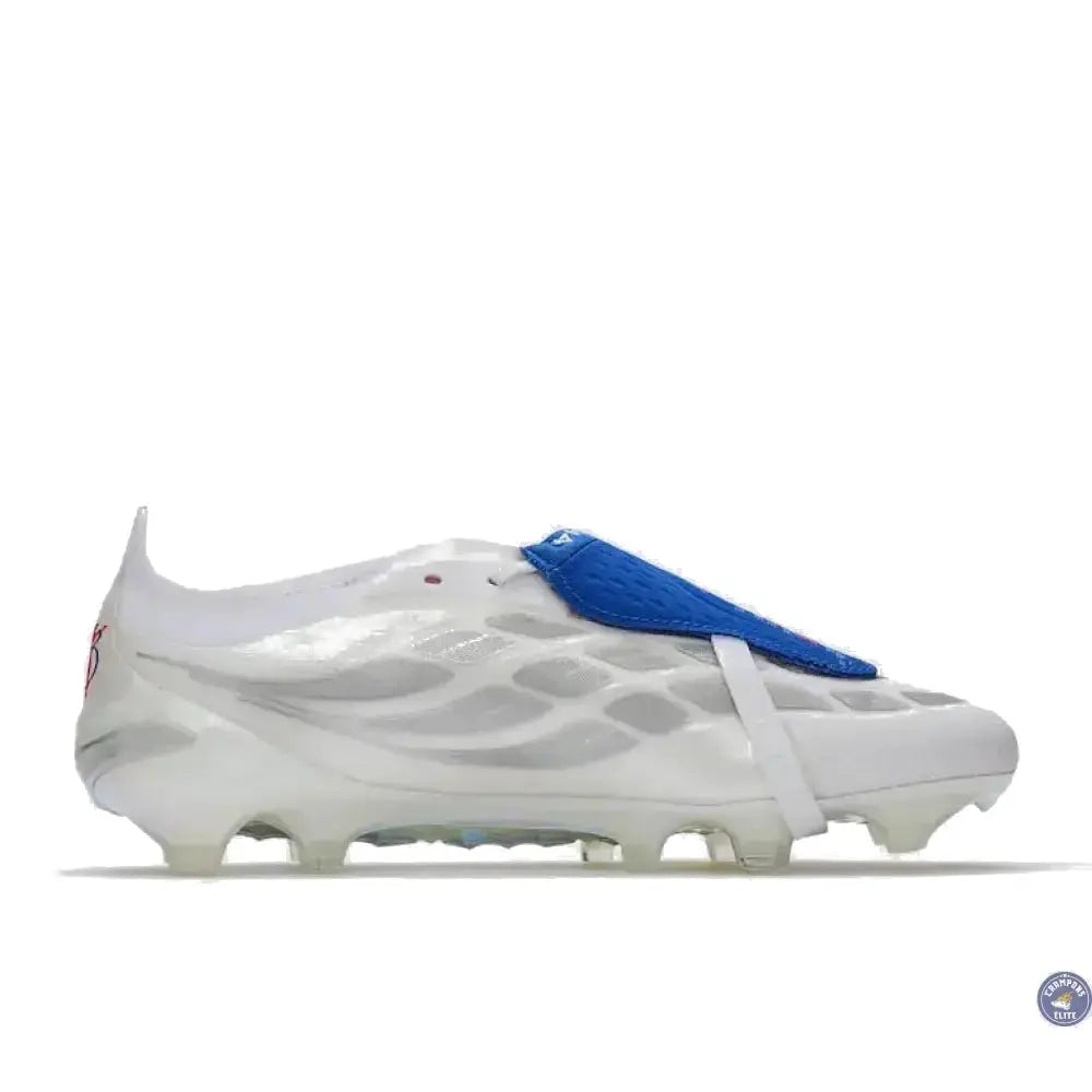Adidas Predator 26 Elite Fold-over Tongue FG Jude Bellingham - Blanc/Bleu/Rouge