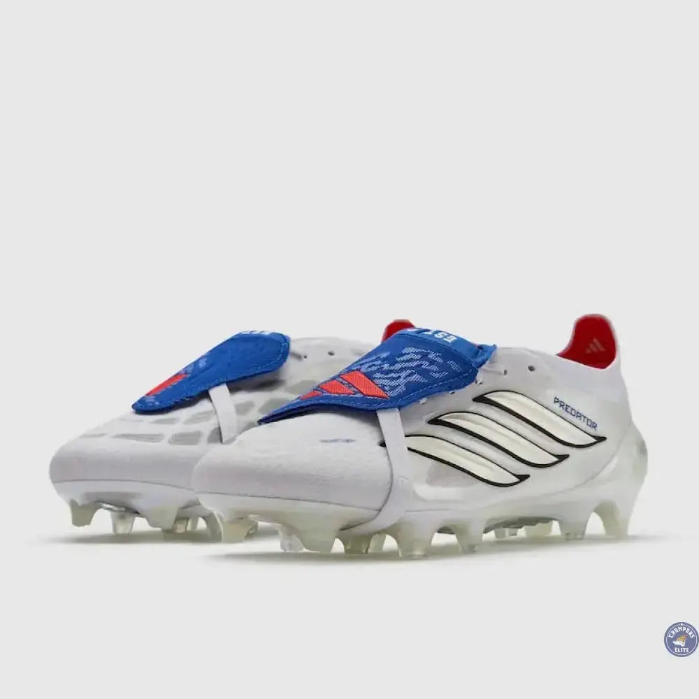 PREDATOR 26 ELITE FOLD-OVER TONGUE FG JUDE BELLINGHAM - BLANC/BLEU/ROUGE