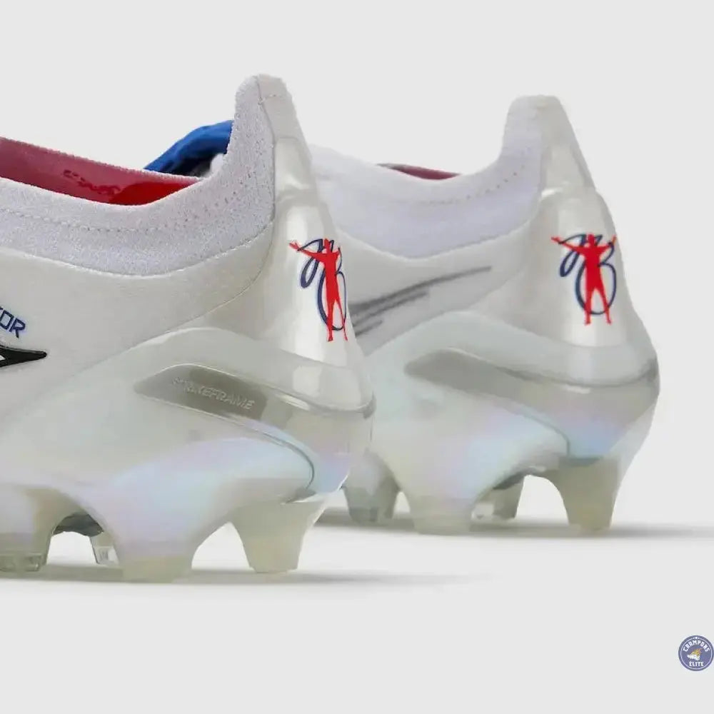 Image of PREDATOR 26 ELITE FOLD-OVER TONGUE FG JUDE BELLINGHAM - BLANC/BLEU/ROUGE