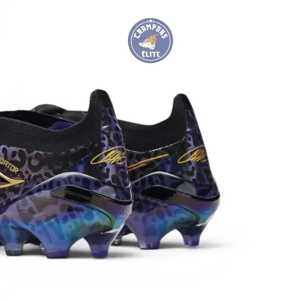 Adidas Predator Elite Fold-over Tongue Elite FG Kaká - Noir/Violet/Doré ÉDITION LIMITÉE