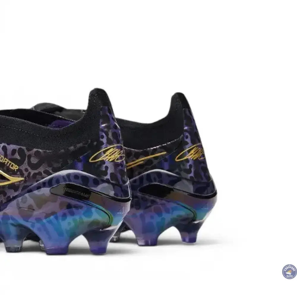 Adidas Predator Elite Fold-over Tongue Elite FG Kaká - Noir/Violet/Doré ÉDITION LIMITÉE