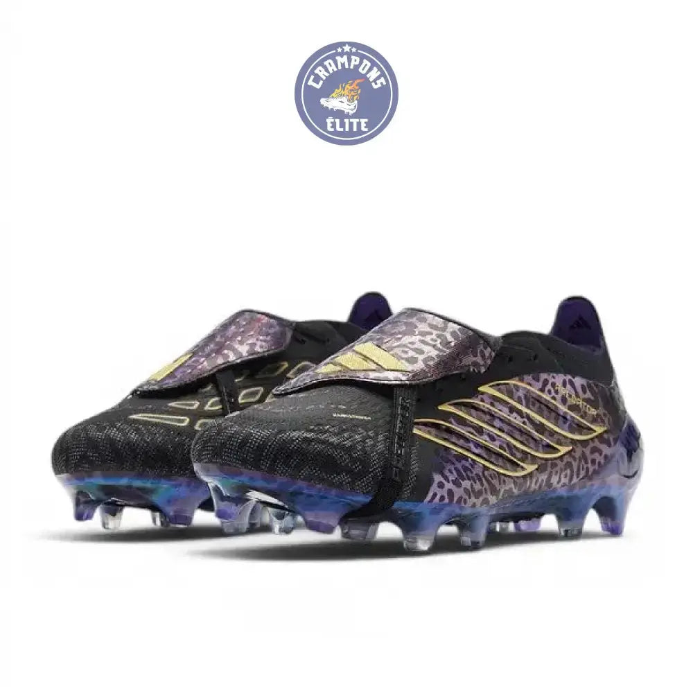 Image of Adidas Predator Elite Fold-over Tongue Elite FG Kaká - Noir/Violet/Doré ÉDITION LIMITÉE