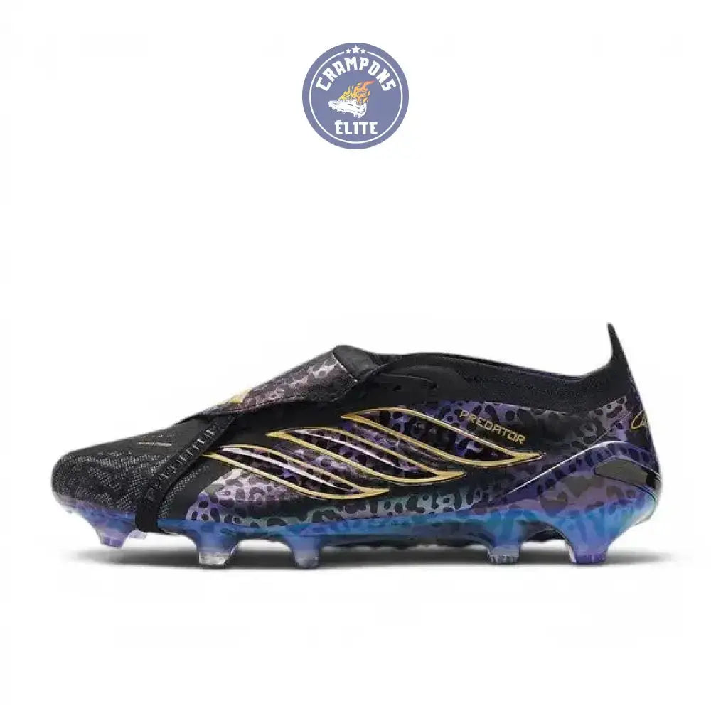 Image of Adidas Predator Elite Fold-over Tongue Elite FG Kaká - Noir/Violet/Doré ÉDITION LIMITÉE