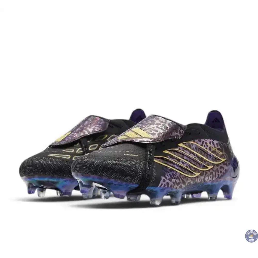 Adidas Predator Elite Fold-over Tongue Elite FG Kaká - Noir/Violet/Doré ÉDITION LIMITÉE