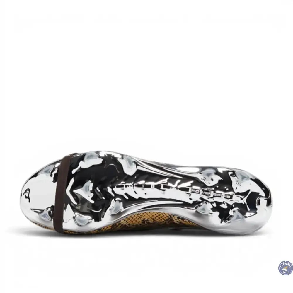 Image of Adidas Predator Elite Fold-over Tongue FG Wales Bonner - Marron/Argenté ÉDITION LIMITÉE