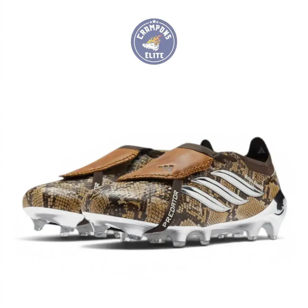 Adidas Predator Elite Fold-over Tongue FG Wales Bonner - Marron/Argenté ÉDITION LIMITÉE
