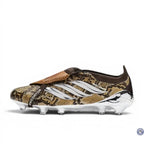 Adidas Predator Elite Fold-over Tongue FG Wales Bonner - Marron/Argenté ÉDITION LIMITÉE