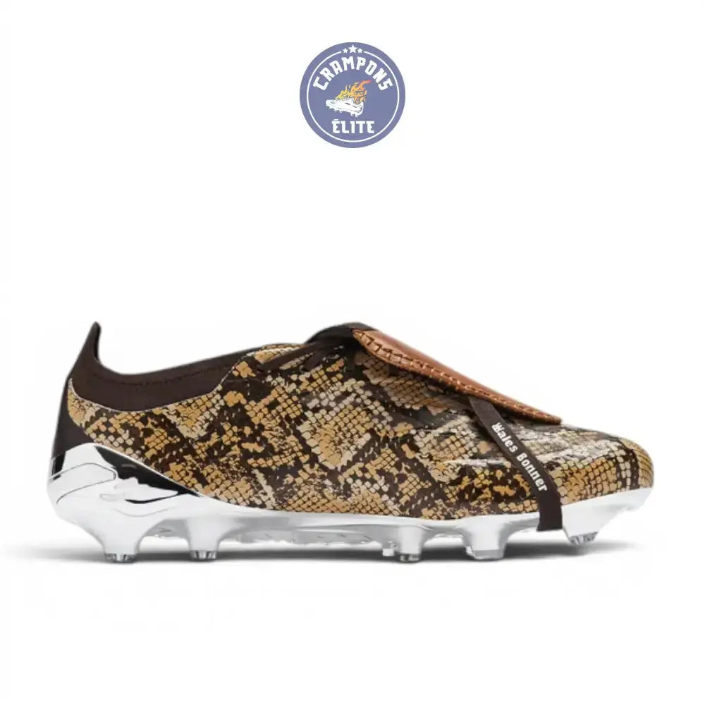 Image of Adidas Predator Elite Fold-over Tongue FG Wales Bonner - Marron/Argenté ÉDITION LIMITÉE